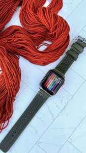 STOCKINETTE LEATHER BANDS FOR APPLE WATCH