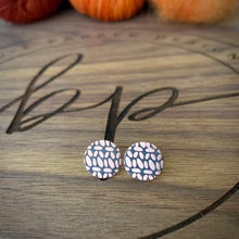 CARINA Crochet stud earrings