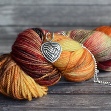 HEART YARN BALL PENDANT