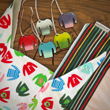 Enamel Fade Sweater Ornaments