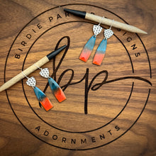 DESERT PATINA ENAMEL EARRINGS