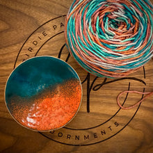 DESERT PATINA ENAMEL TRINKET DISH