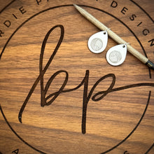 YARN BALL ENAMEL EARRINGS