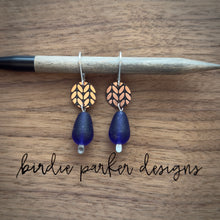 RECYCLED GLASS EARRINGS