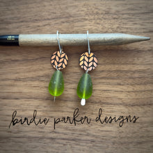 RECYCLED GLASS EARRINGS