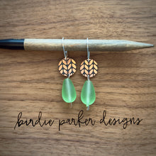 RECYCLED GLASS EARRINGS