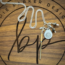 YARN BALL TALISMAN NECKLACE