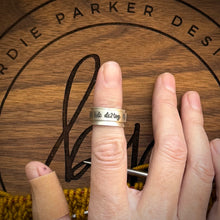 KNIT and CROCHET TERMS SPINNER RING
