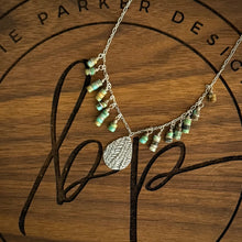 TINY TURQUOISE STACK PENDANT