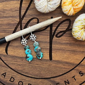 TURQUOISE DROP EARRINGS