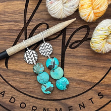 TURQUOISE DROP EARRINGS