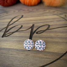 CARINA Crochet stud earrings